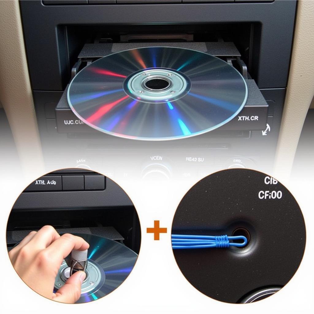 Manually Ejecting a CD from a Subaru Outback CD Player