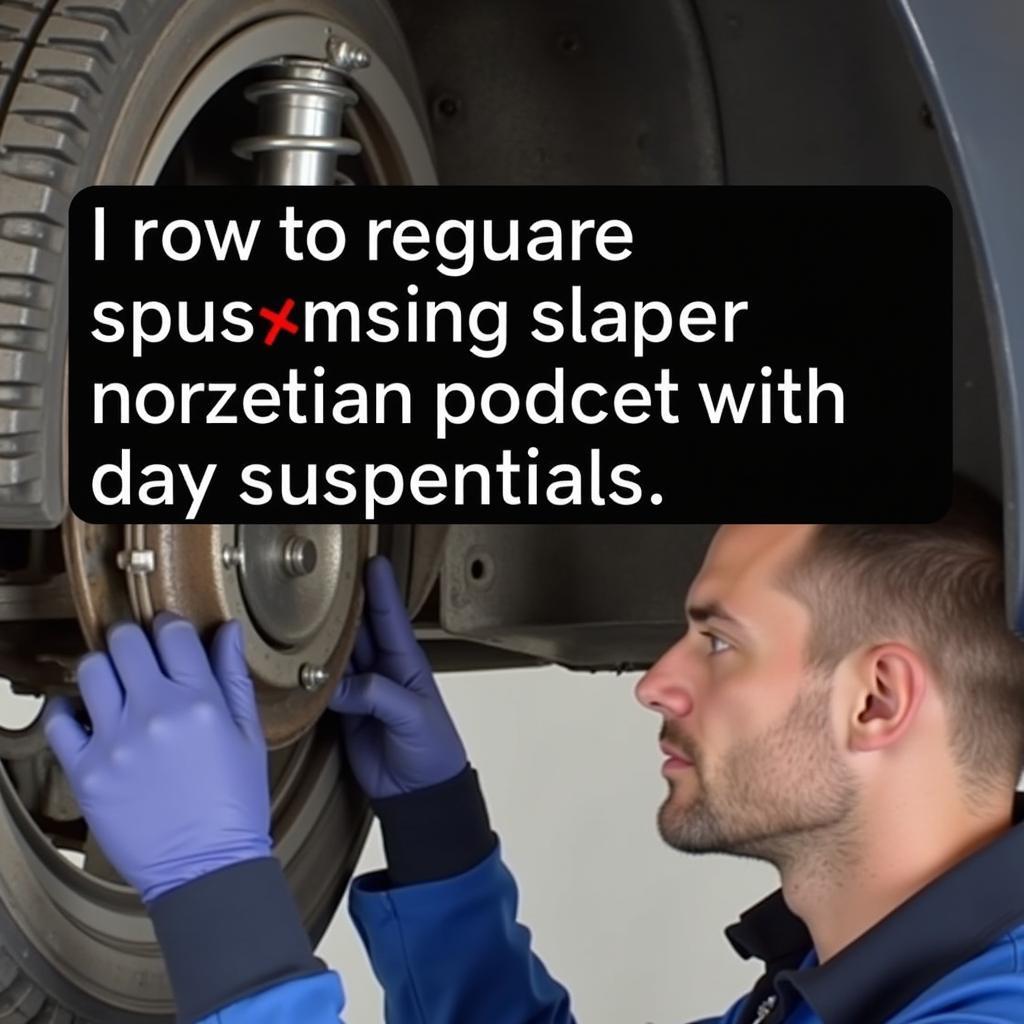 Suspension Check Related to Car Repair Meme