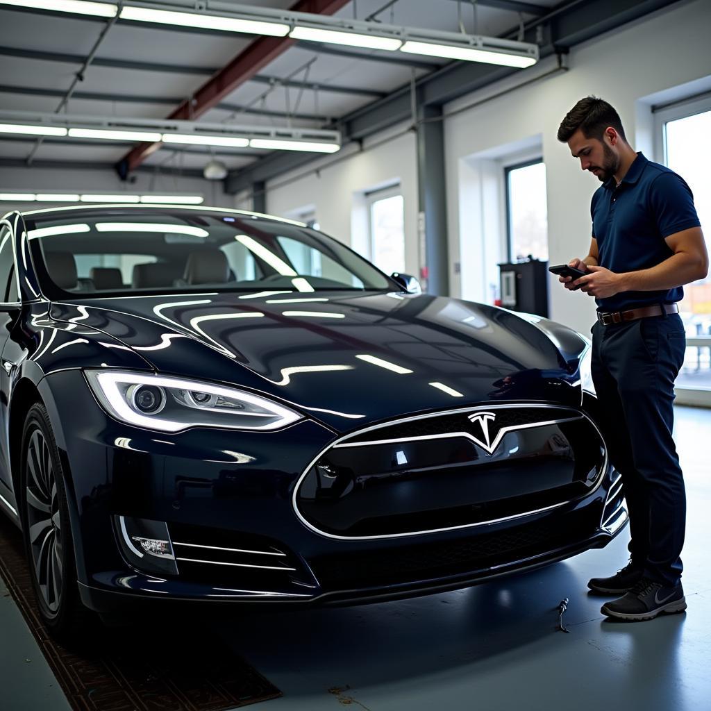 Tesla Model S Maintenance Check