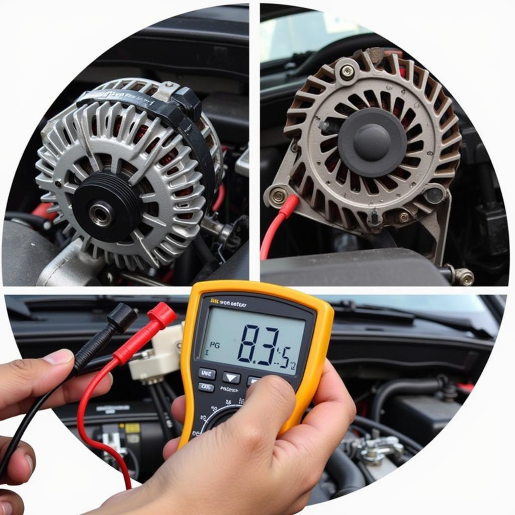 Testing Alternator with Multimeter