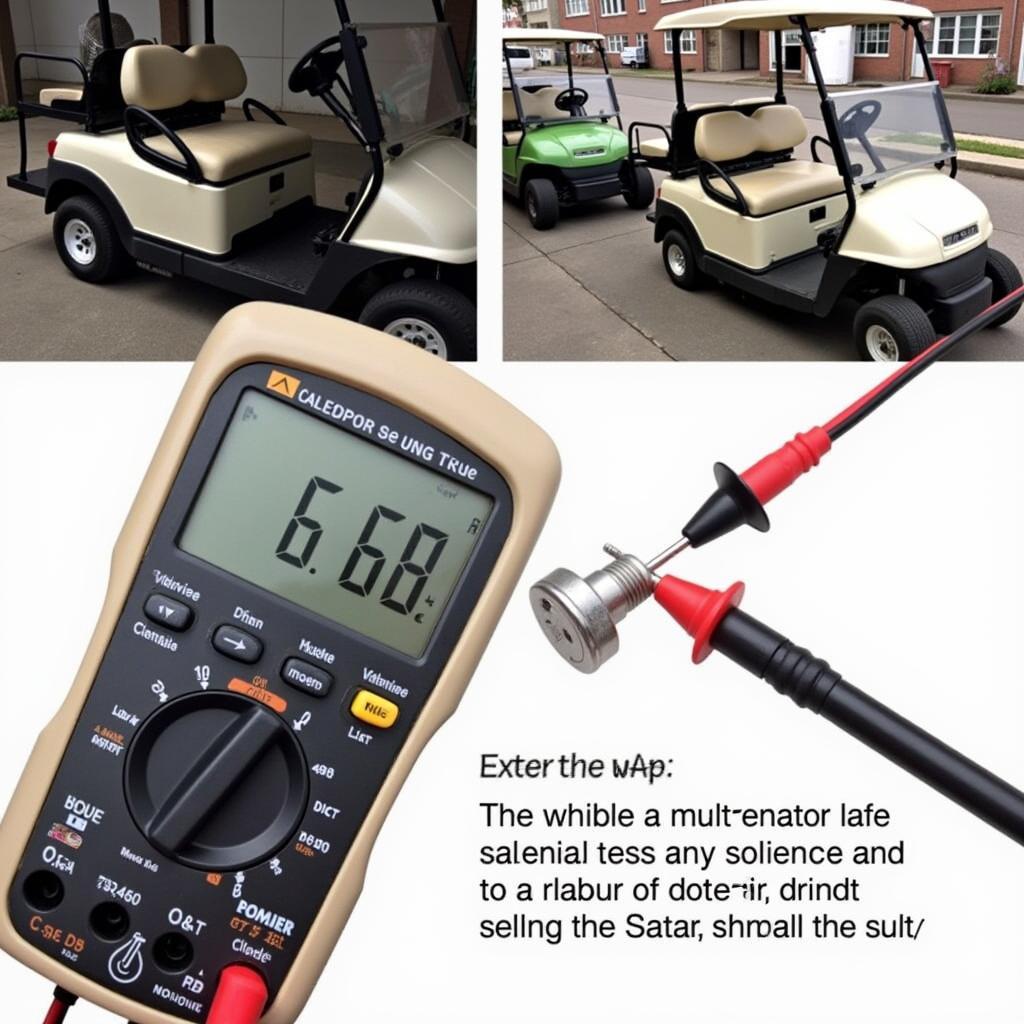 Testing Club Car DS Solenoid with Multimeter