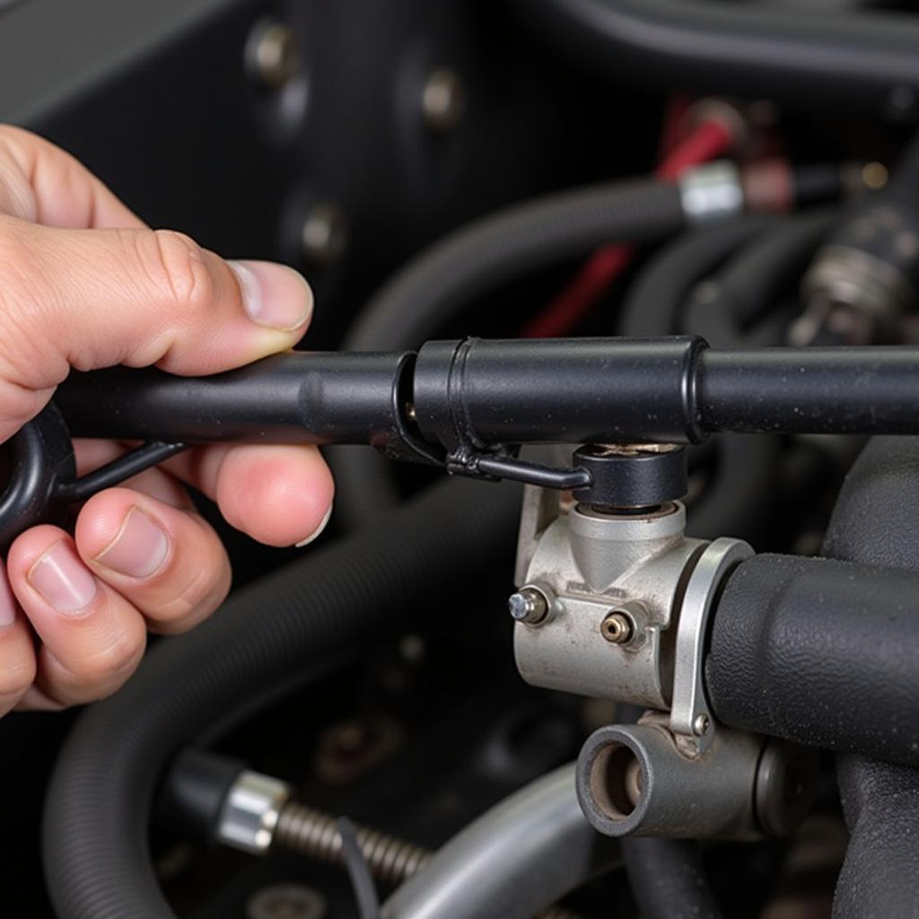 Adjusting the Throttle Cable on a Car