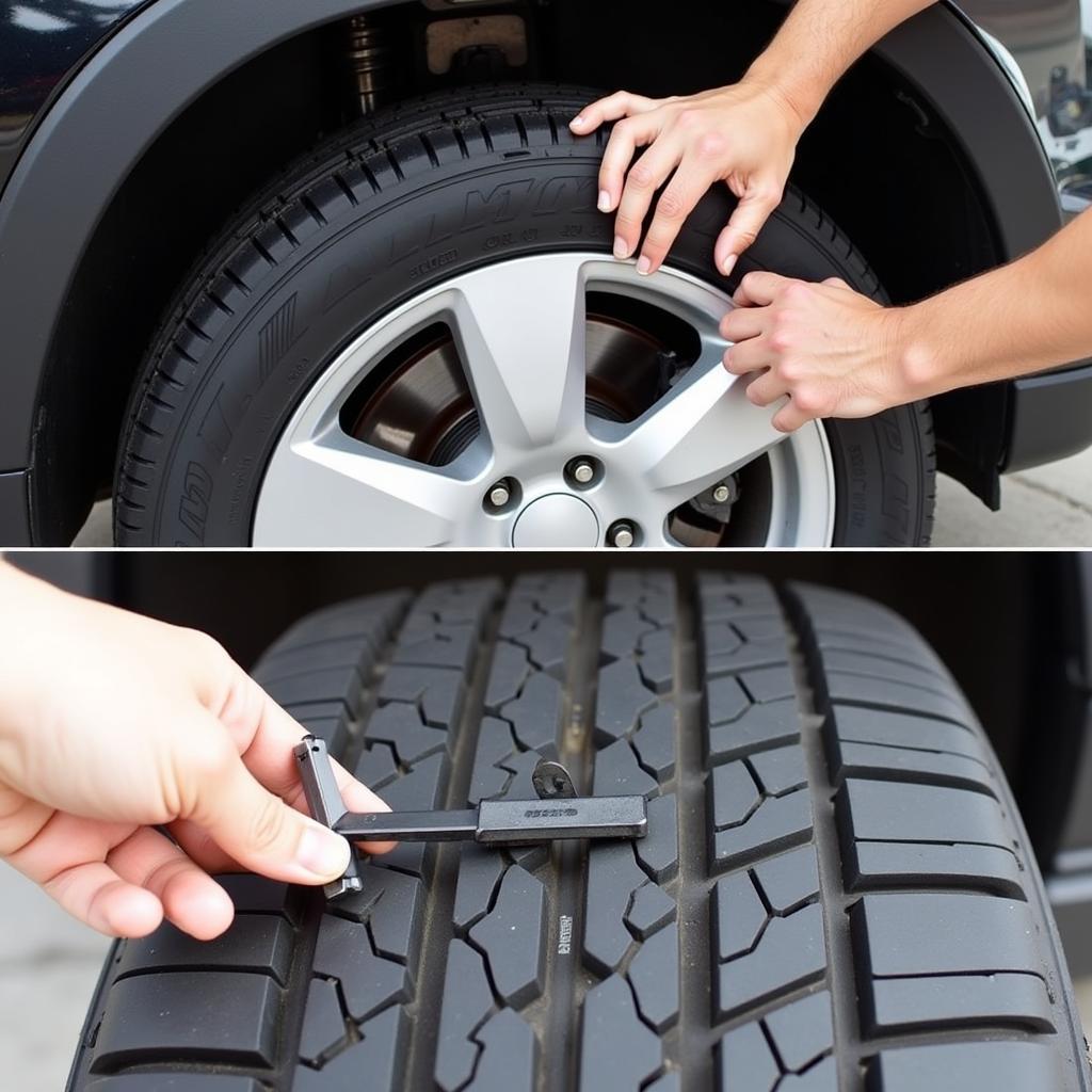 Tire Care: Rotation and Tread Depth Check