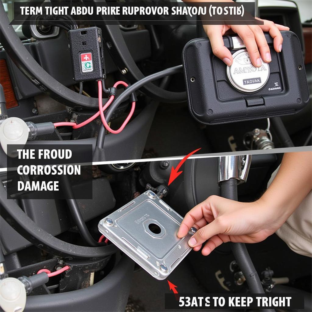 Toyota Car Alarm Wiring Inspection