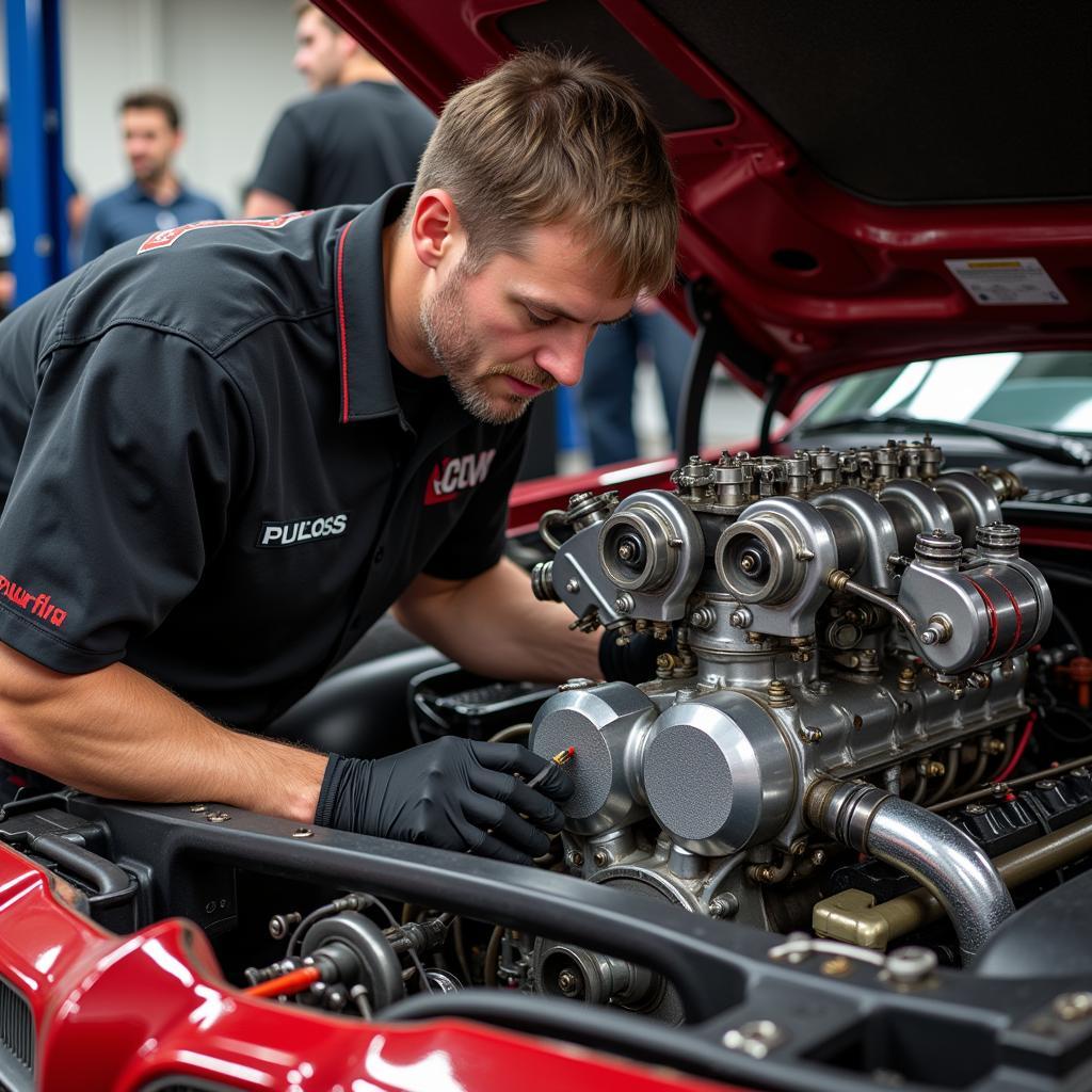 Trans Am Engine Rebuild on a TV Show