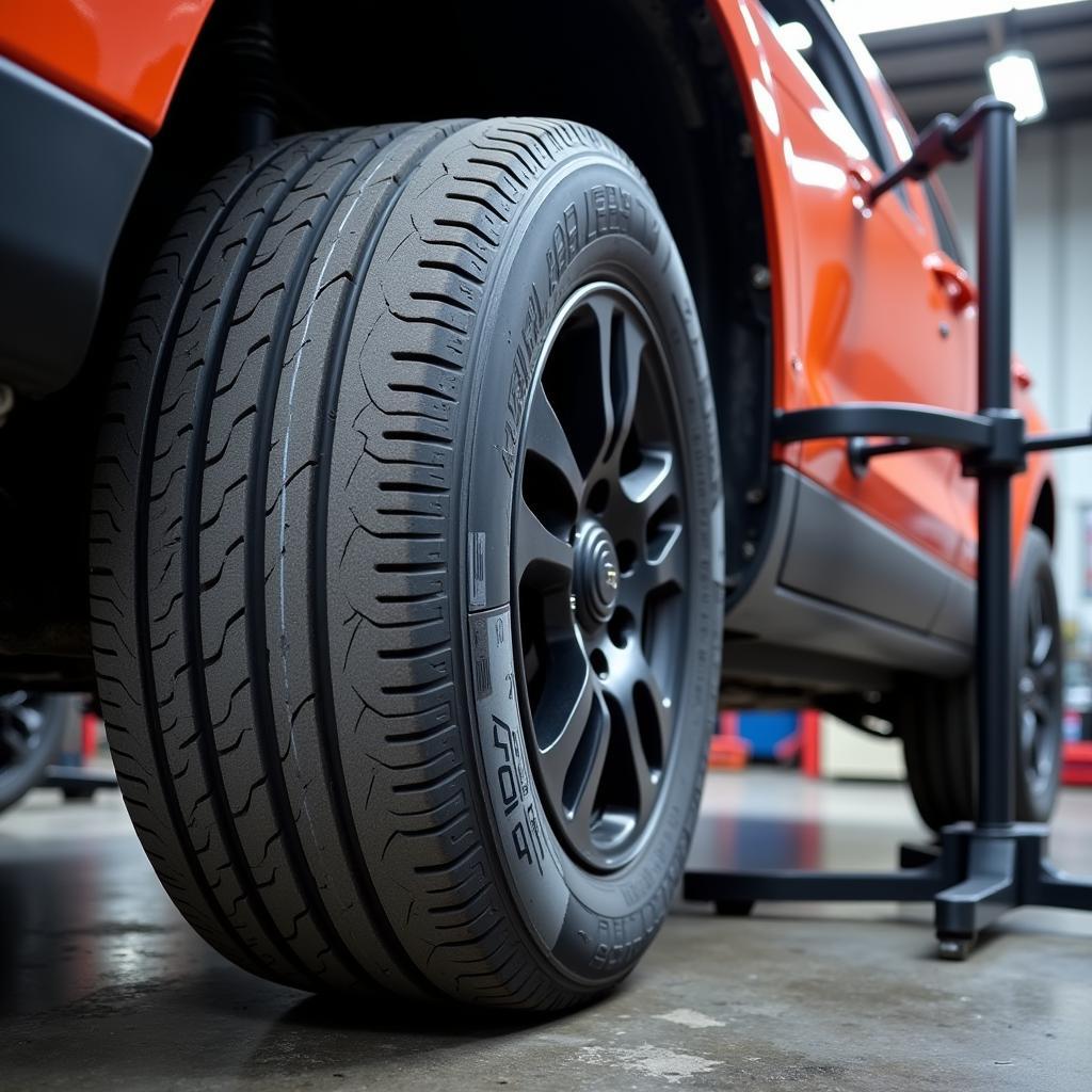 Unbalanced Tires Causing Steering Wheel Shake