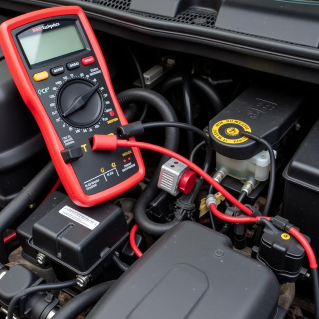 Using Multimeter for Starter Diagnosis