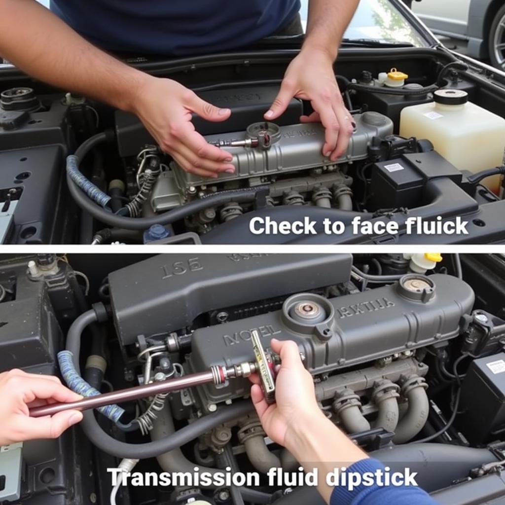 Checking Car Fluids