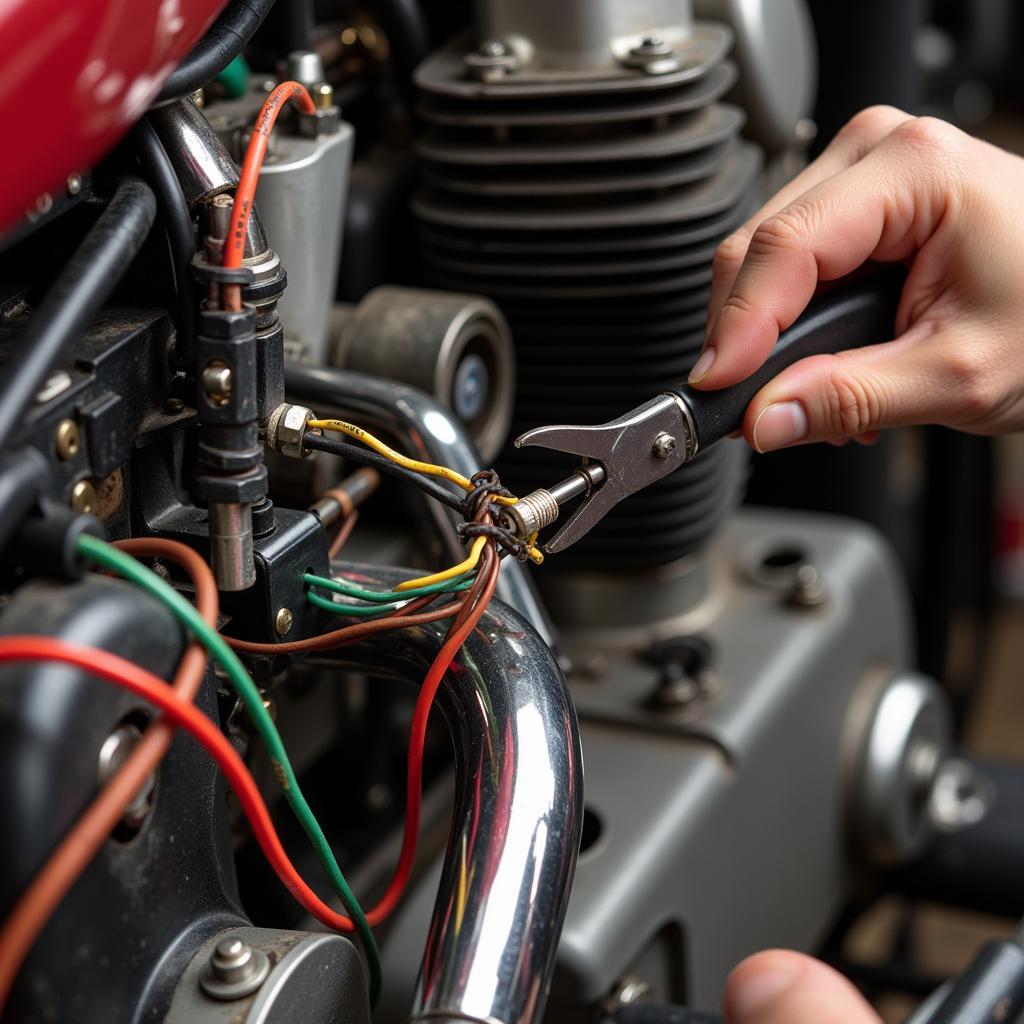 Repairing the Electrical System of a Vintage Motorcycle