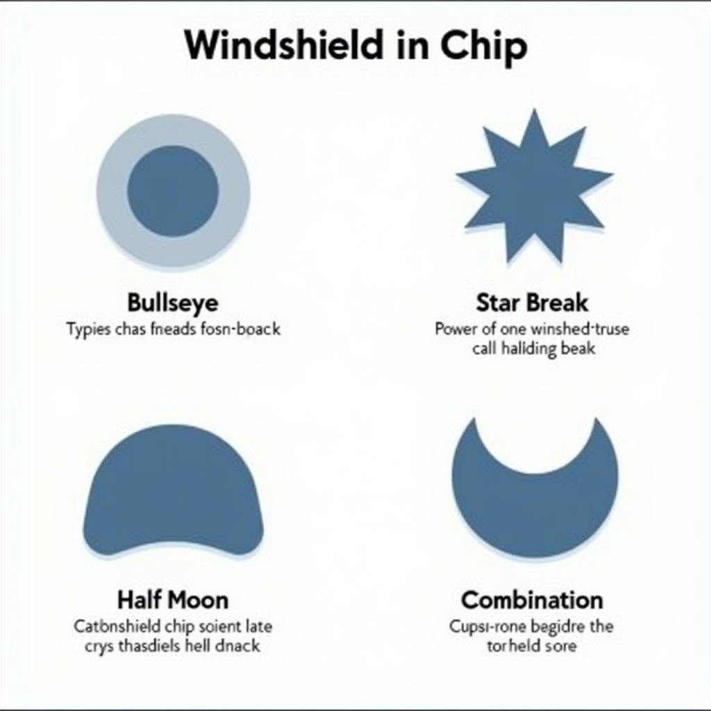 Types of Windshield Chips