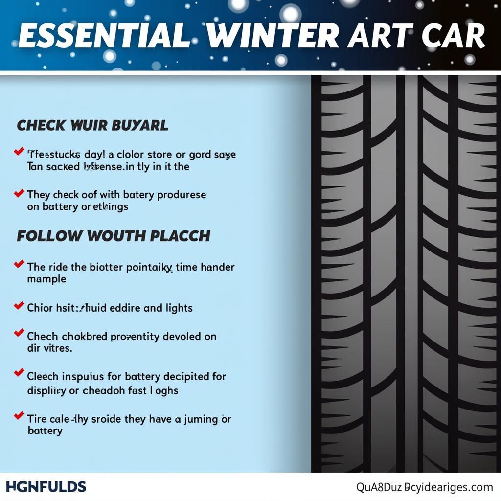 Winter Car Maintenance Checklist