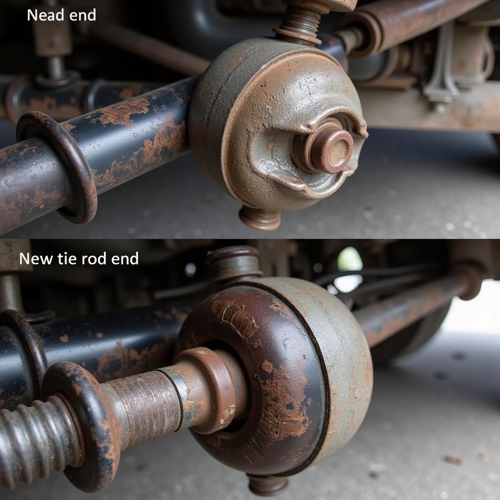 Worn Tie Rod End