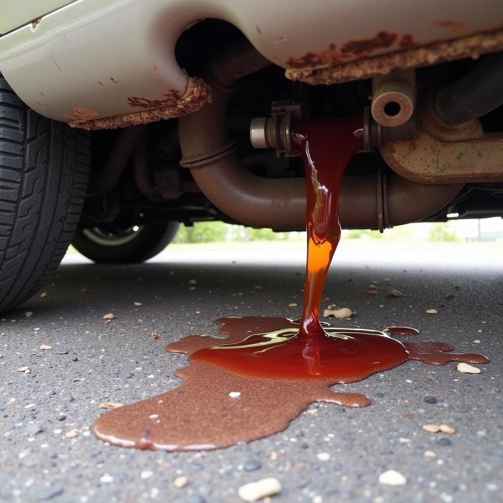 1998 Lincoln Town Car Transmission Fluid Leak