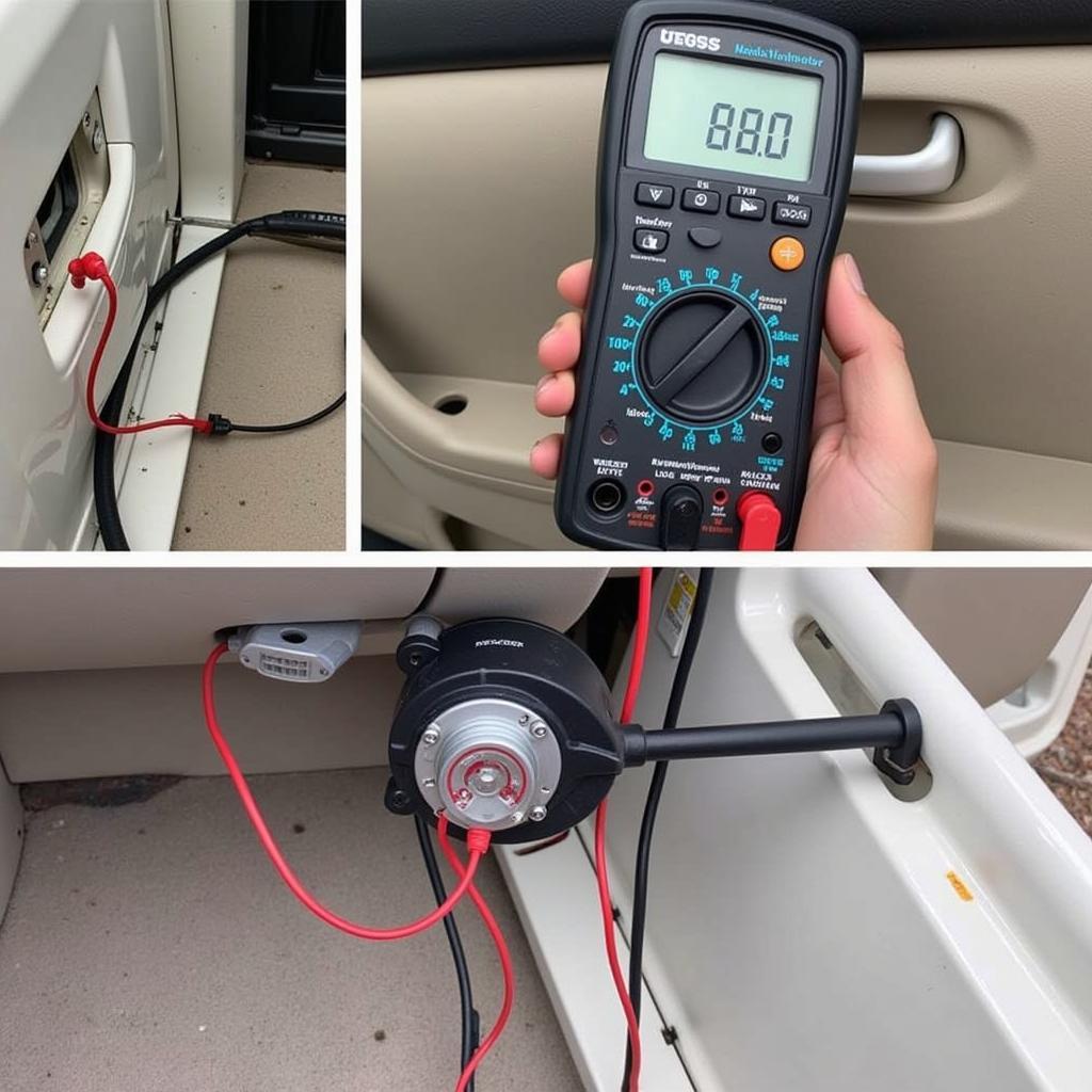 Testing the Window Motor in a 2000 Lincoln Town Car