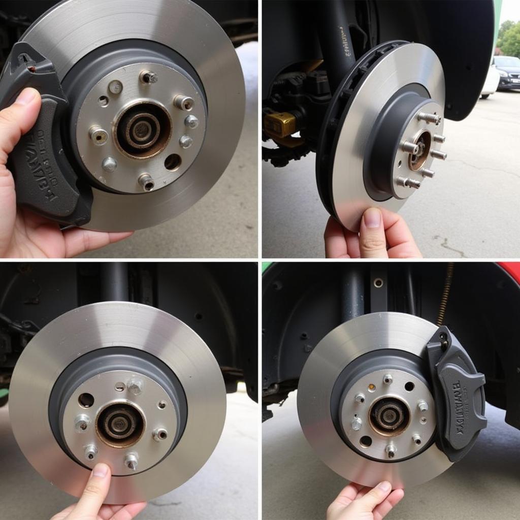 Inspecting the Brakes on a 2011 Smart Fortwo