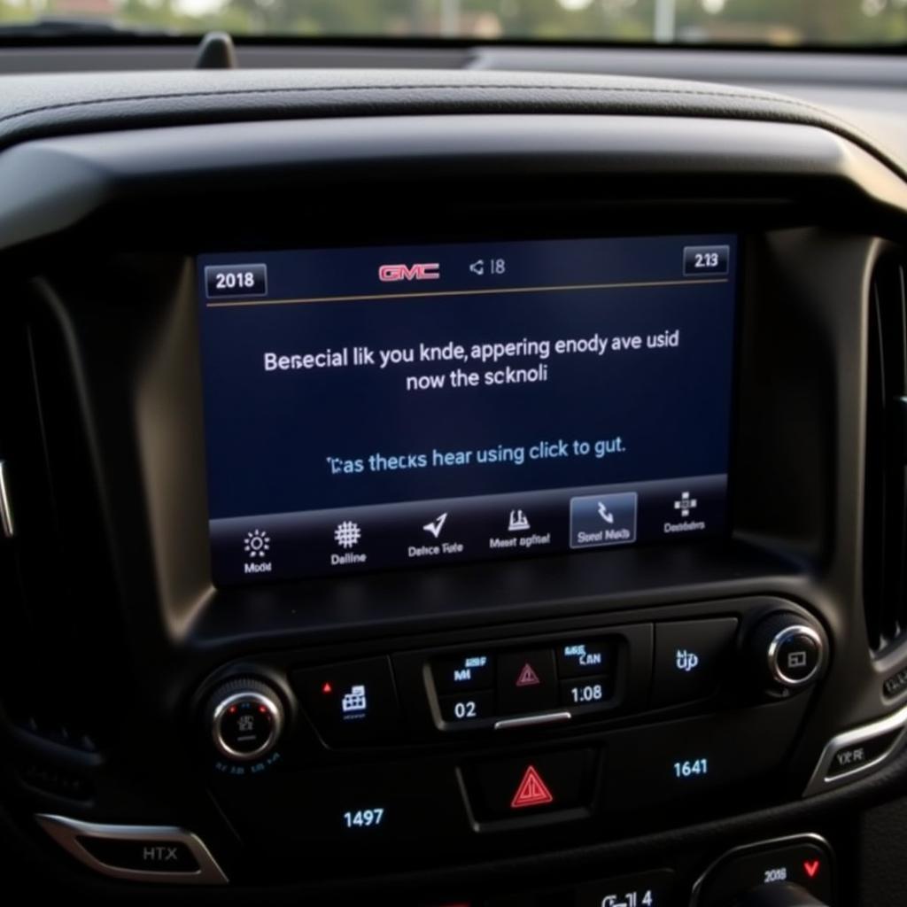 2018 GMC Terrain electrical system problems and infotainment issues