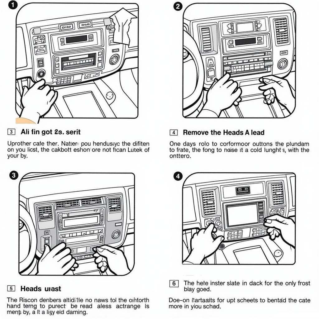 Removing the Head Unit in a 94 Town Car