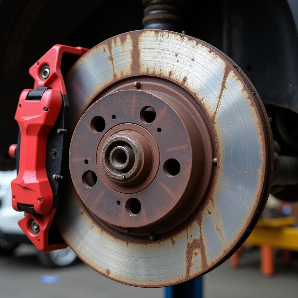 A17 Car Brake Inspection