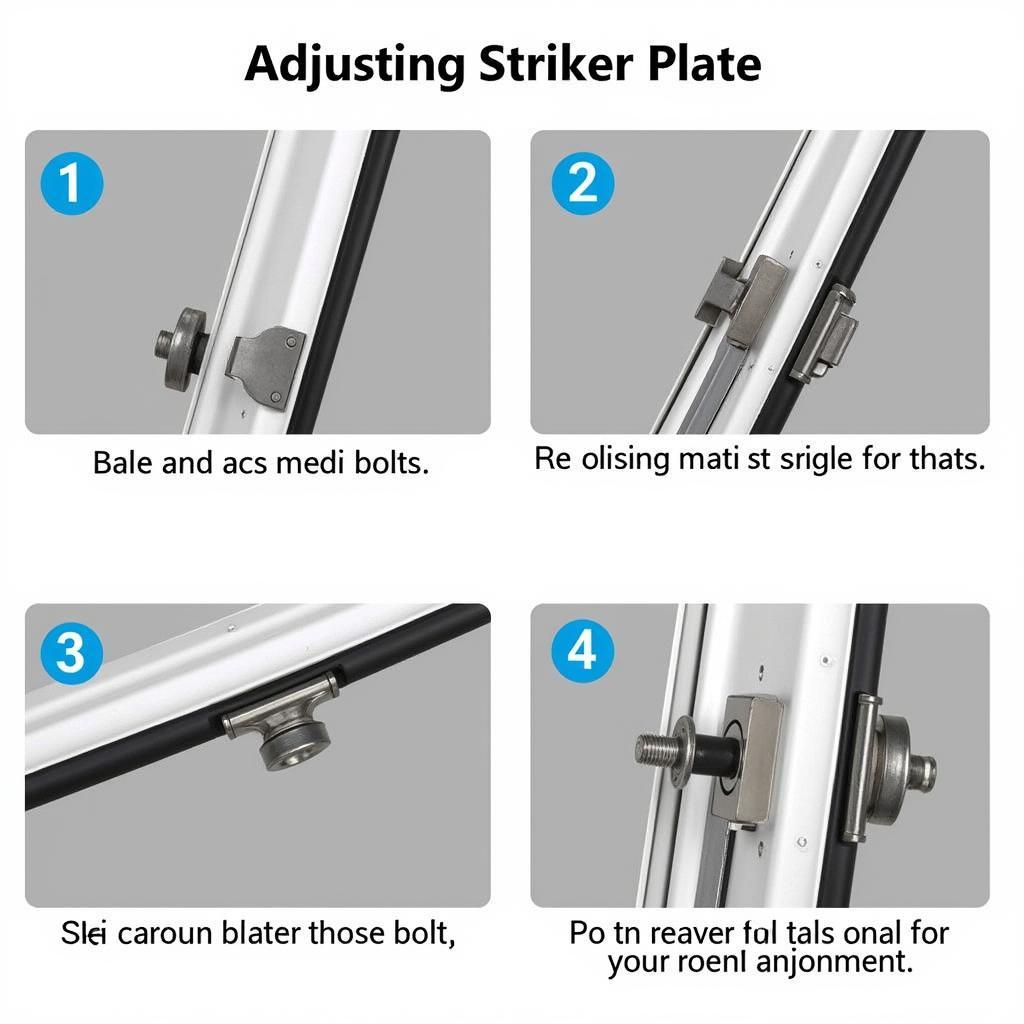 Adjusting Striker Plate Alignment