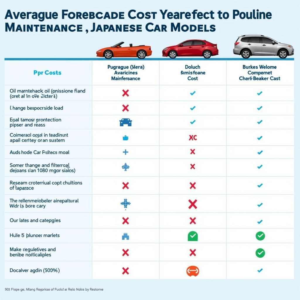 American vs. Japanese Car Maintenance Comparison