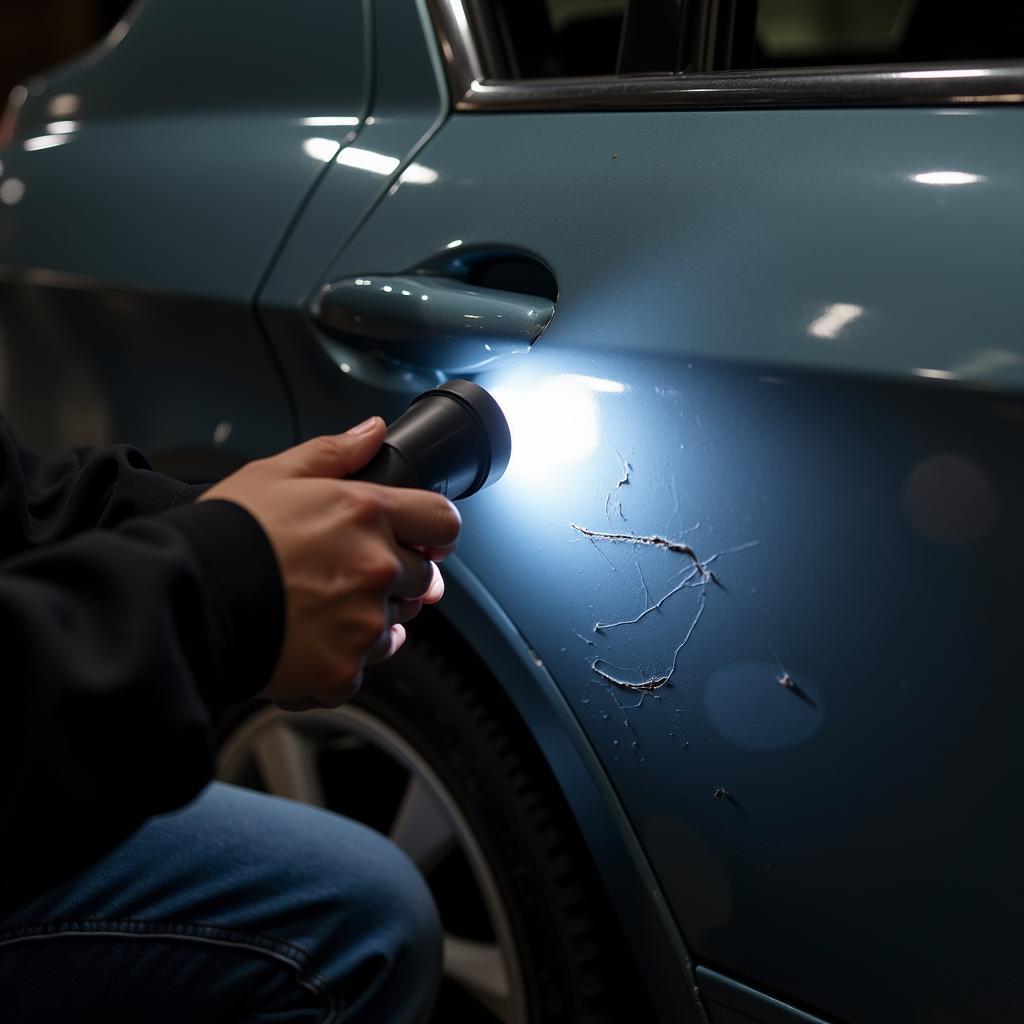 Assessing Car Body Damage Before Repair