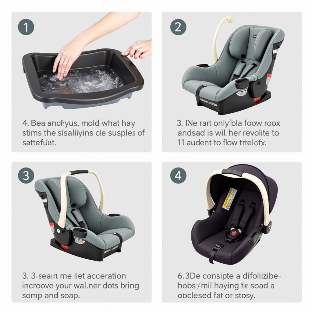 Bebe Creatis Fix Car Seat Cleaning