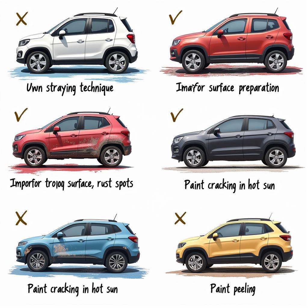 Common Causes of Blotchy Car Paint