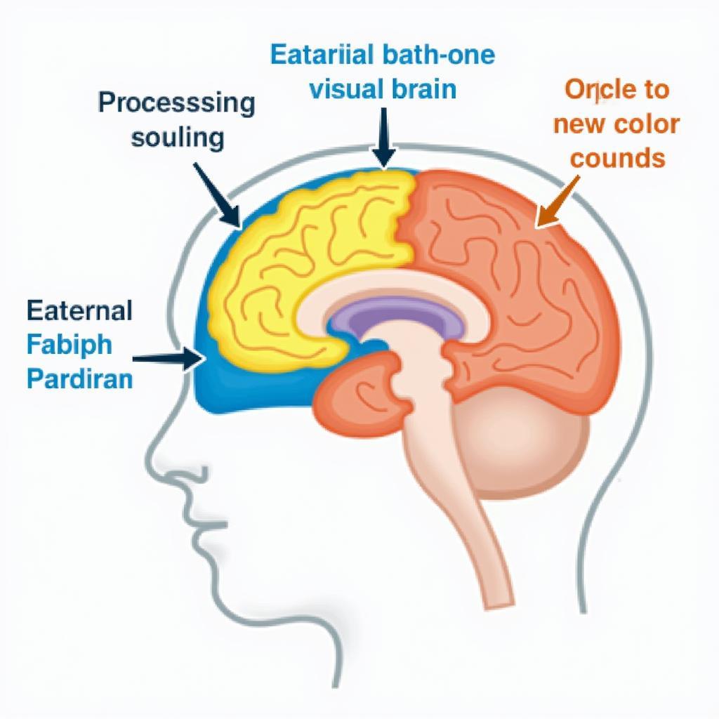 Brain Visual Pathway Diagram