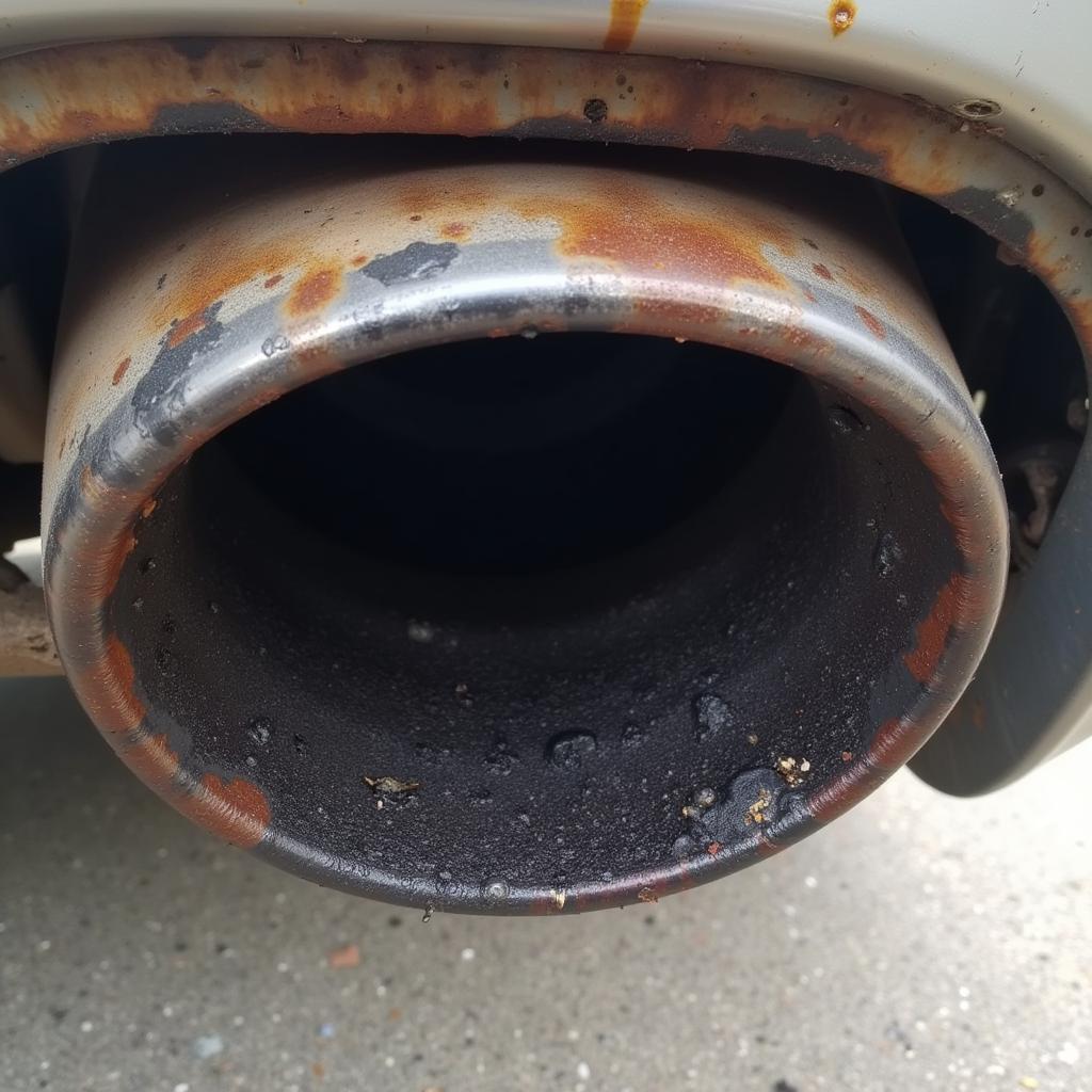 Burnt Transmission Fluid on Exhaust