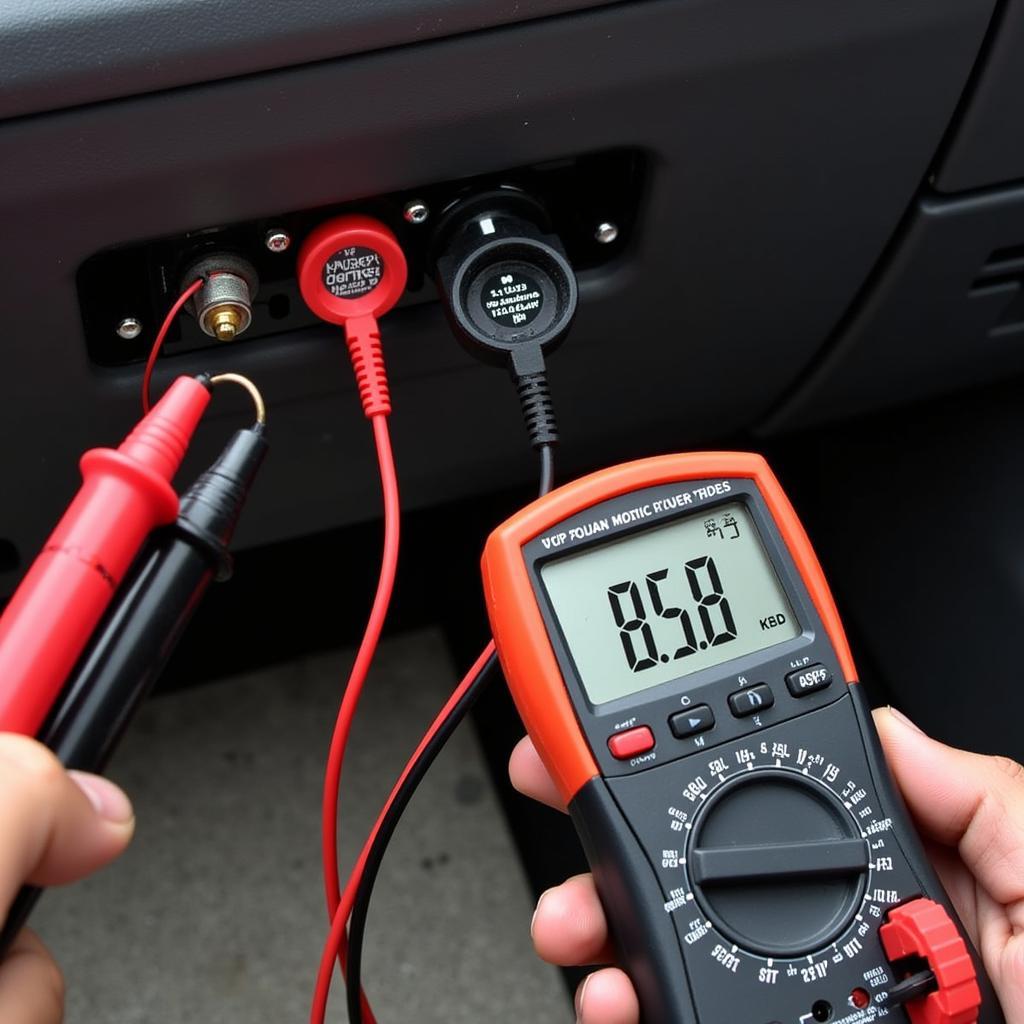 Checking the Power Supply to a Car Amplifier