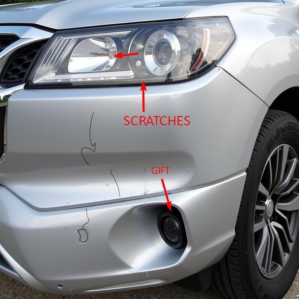 Assessing Car Bumper Damage