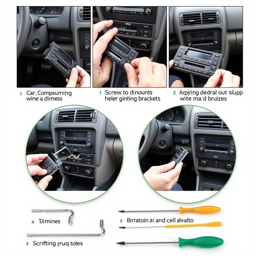 Car Cassette Player Repair Steps