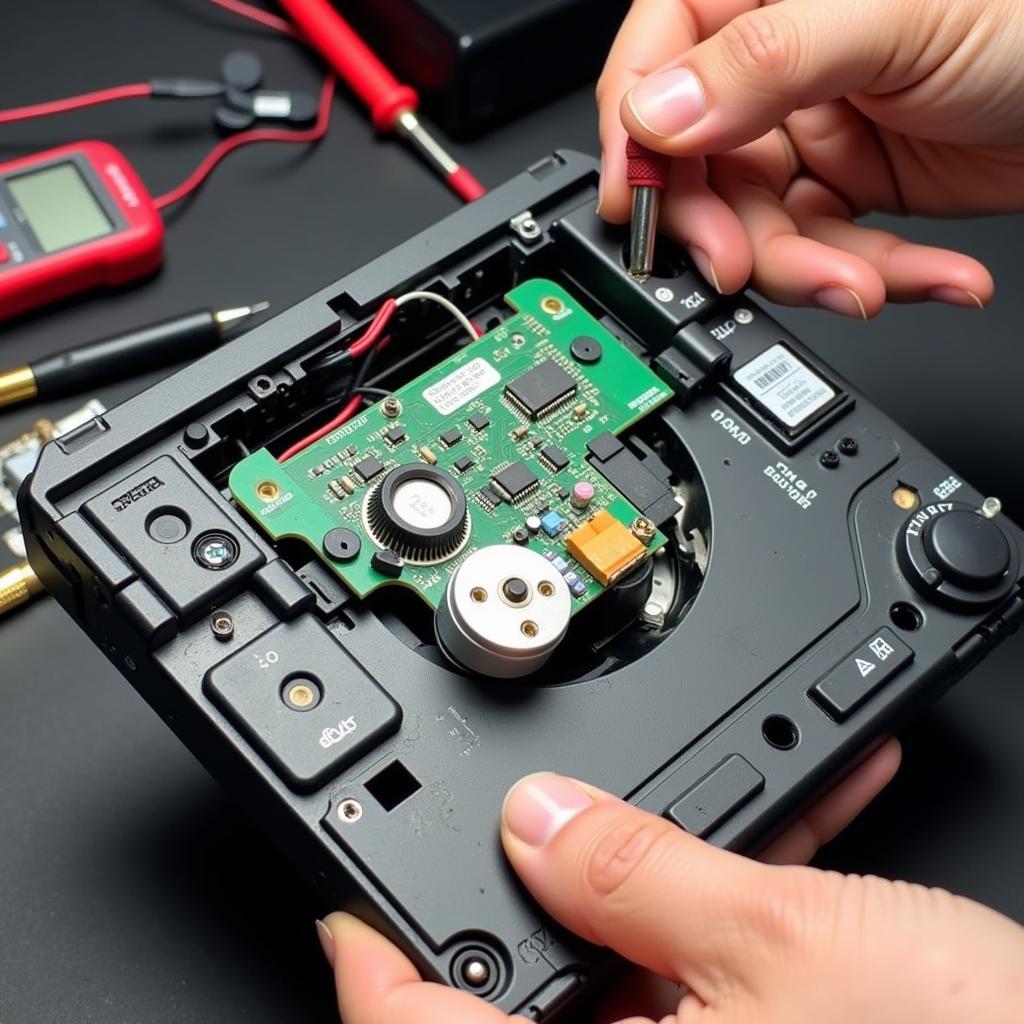 Repairing a Car CD Player