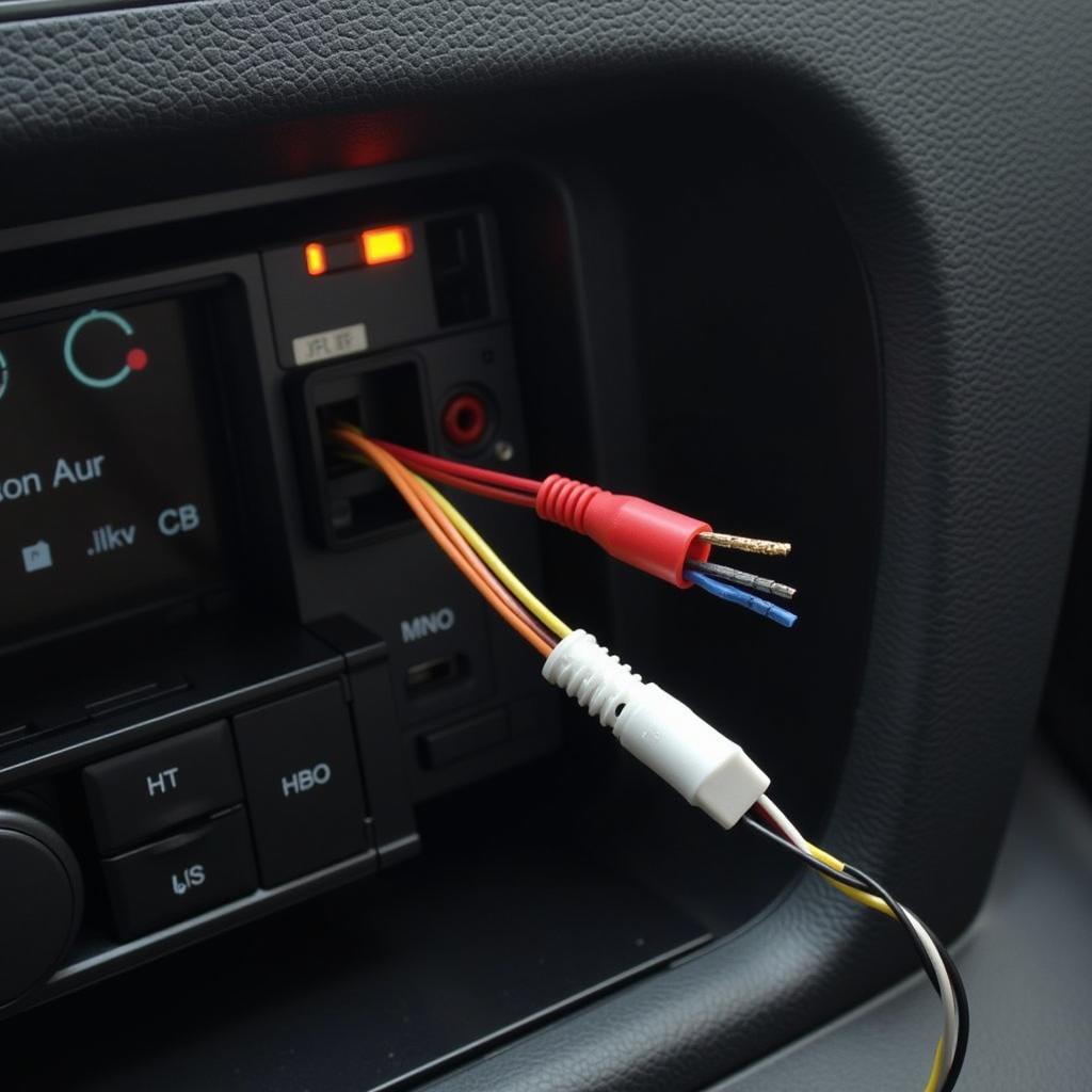 Checking Car CD Player Wiring