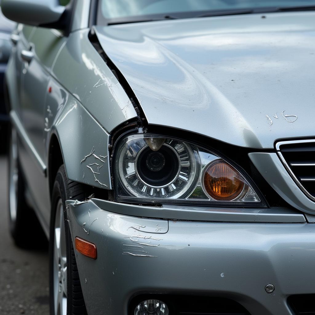 Car Collision Damage Assessment