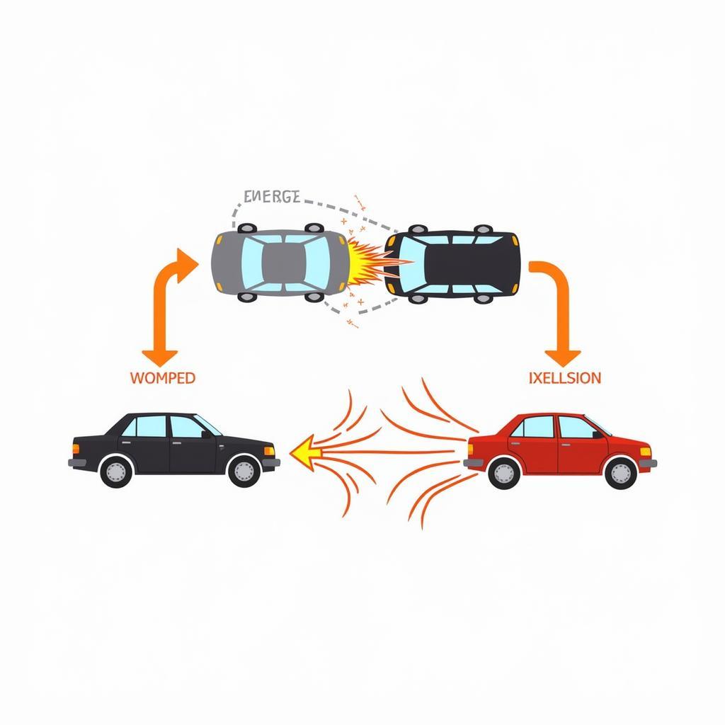 Energy Dissipation in a Car Collision