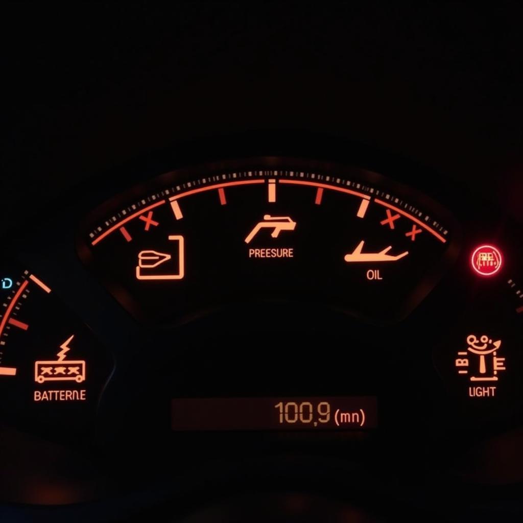 Car Dashboard Warning Lights