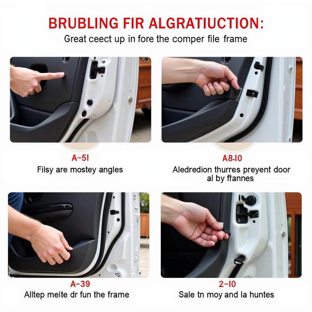 Checking Car Door Alignment