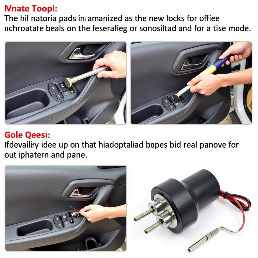 Car Door Lock Actuator Replacement