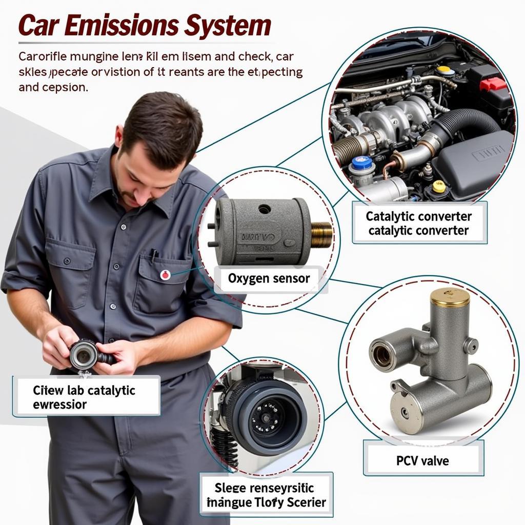 Car Emissions System Inspection Before Smog Test