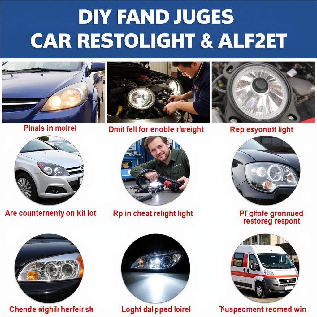 Car Headlight Repair Options