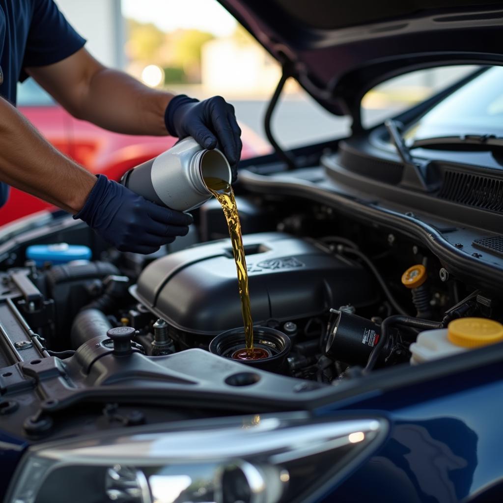 Car Lease Maintenance - Oil Change