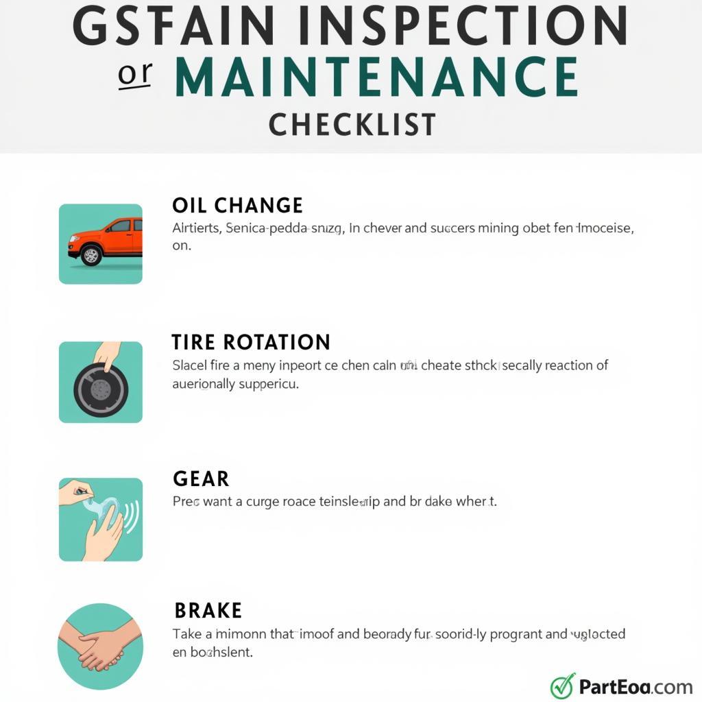 Car Maintenance Checklist