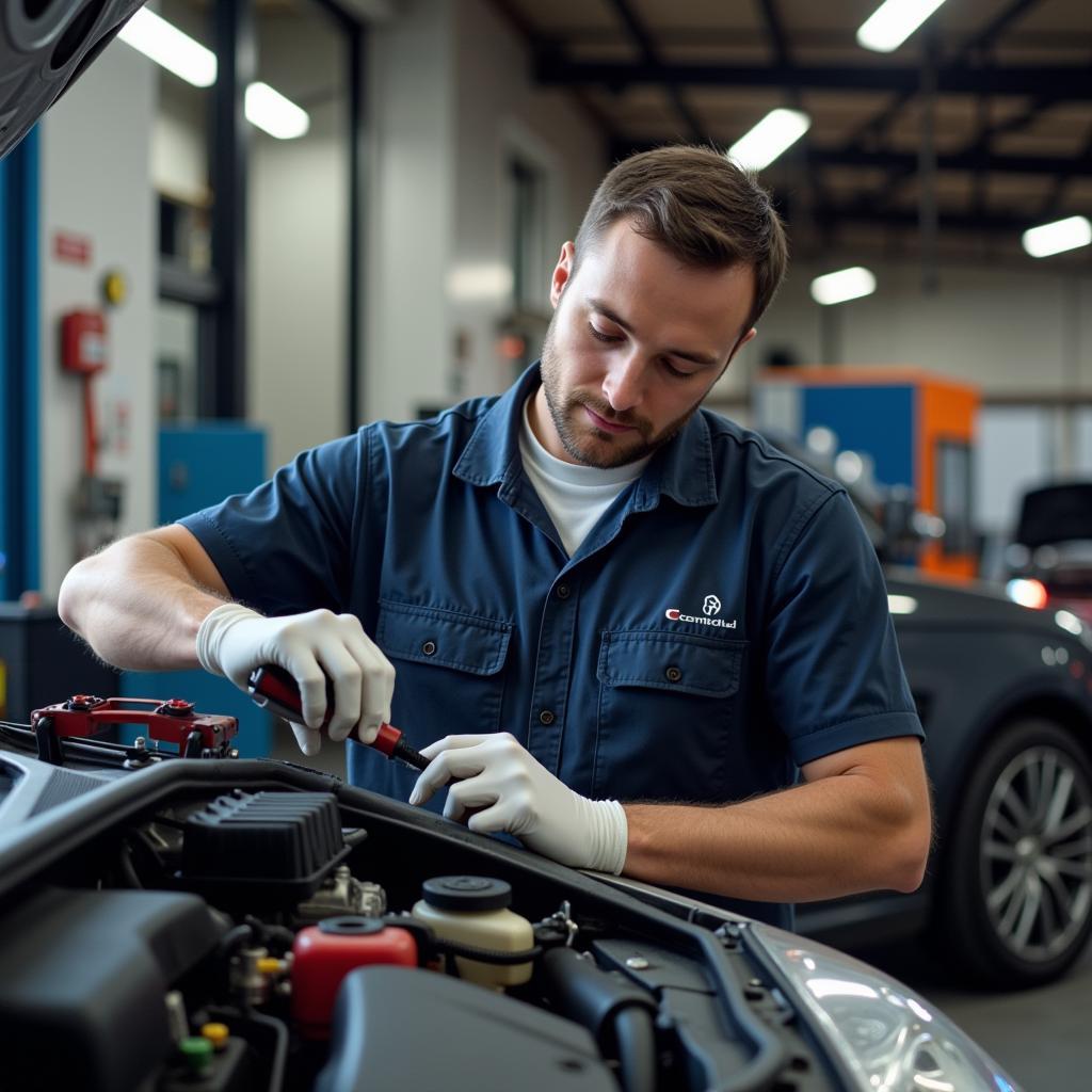 Toledo Car Mechanic at Work