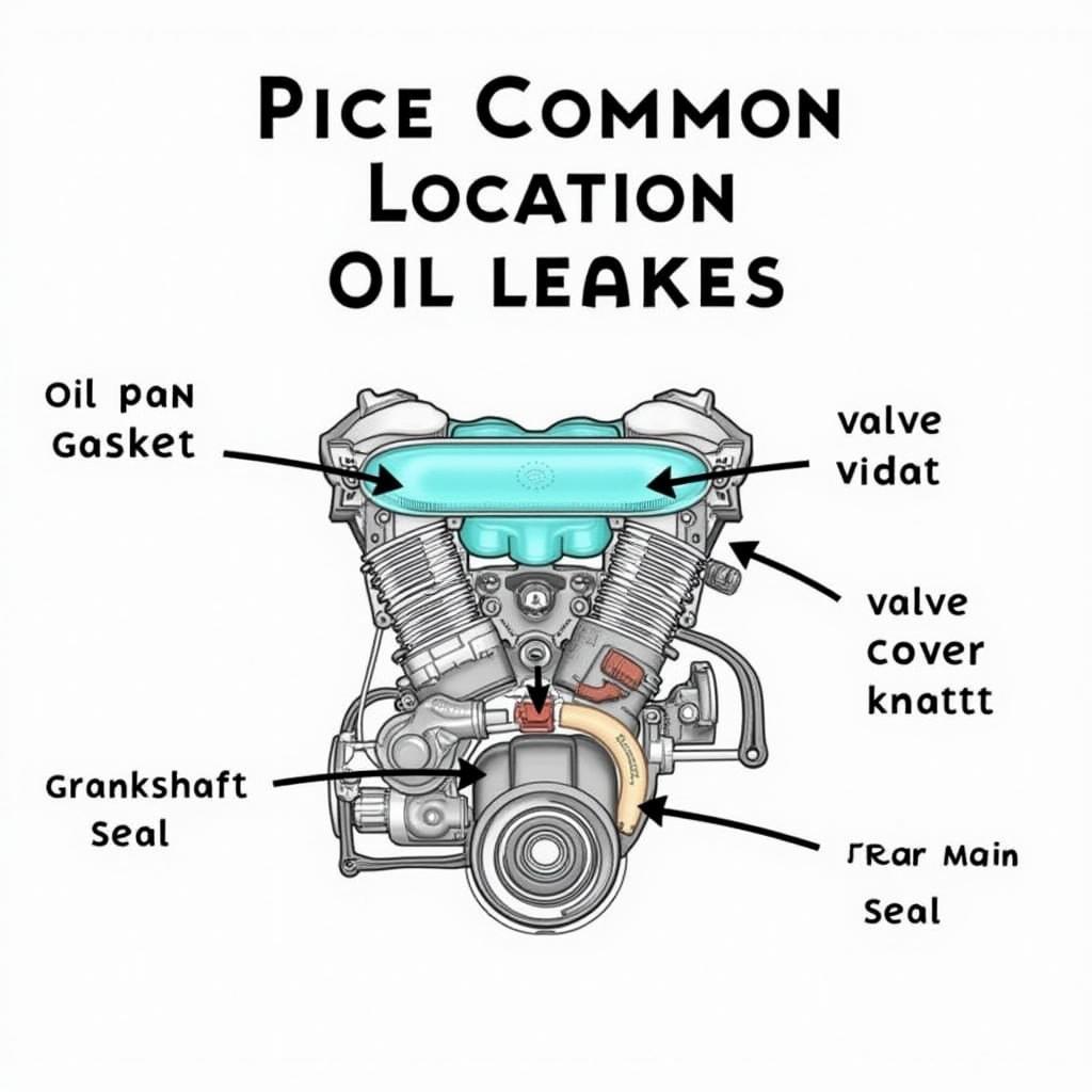 Common Car Oil Leak Locations