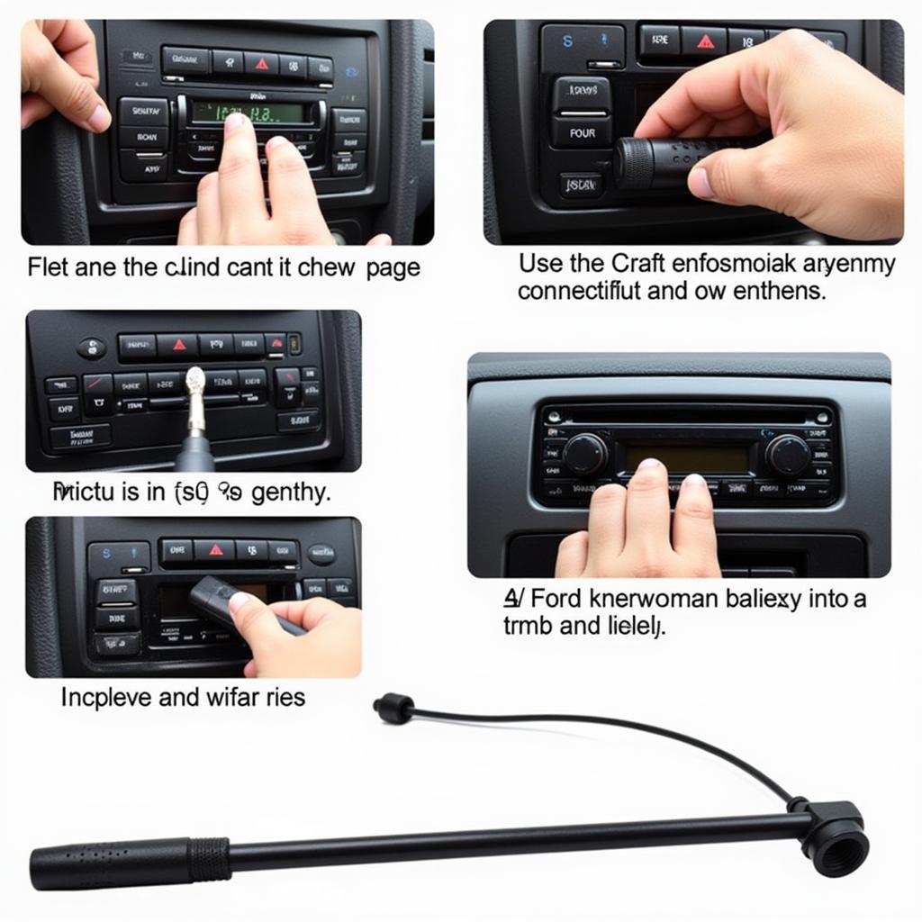 Repairing a Car Radio Antenna for Better Reception