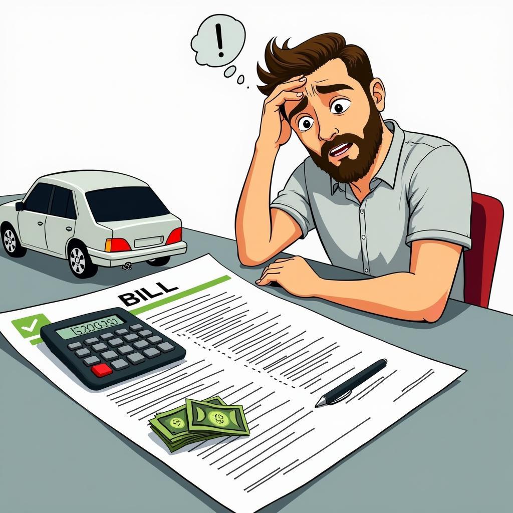 Car repair costs and budget planning