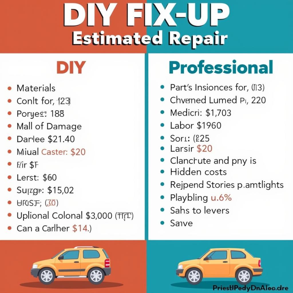 Comparing Car Repair Costs: DIY vs. Professional