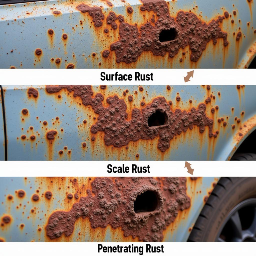 Identifying Different Types of Car Rust