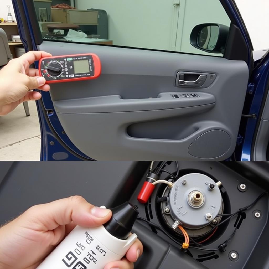 Car Window Motor Repair Diagnosis